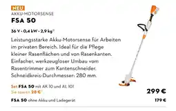 STIHL Stihl akku-motorsense fsa 50 Angebot
