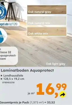 Globus Baumarkt Oak natural grey Angebot