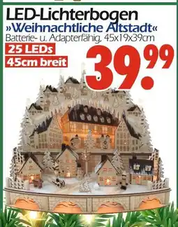 Wreesmann Led-lichterbogen 'weihnachtliche altstadt' Angebot