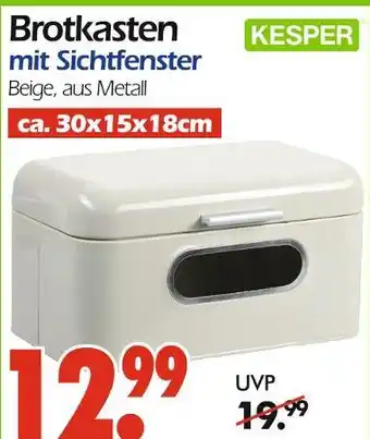 Wreesmann Kesper brotkasten mit sichtfenster Angebot
