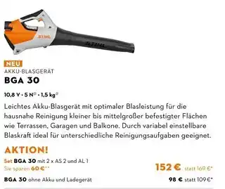 STIHL Stihl akku-blasgerät bga 30 Angebot