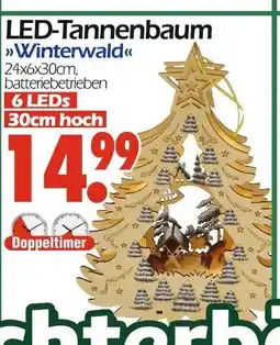 Wreesmann Led-tannenbaum winterwald Angebot