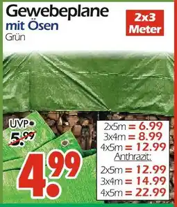 Wreesmann Gewebeplane Angebot