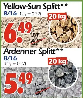 Wreesmann Yellow-sun splitt Angebot