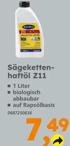 Globus Baumarkt Sägekettenhaftöl z11 Angebot