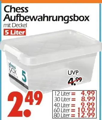Wreesmann Chess aufbewahrungsbox mit deckel Angebot