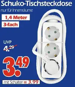 Wreesmann Schuko-tischsteckdose Angebot