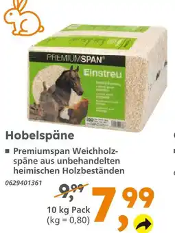 Globus Baumarkt Premiumspan einstreu hobelspäne Angebot