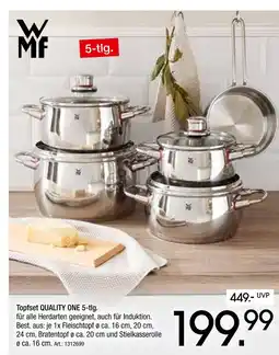 Zurbrüggen Wmf topfset quality one 5-tlg Angebot