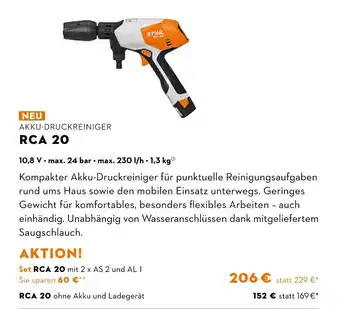 STIHL Stihl rca 20 akku-druckreiniger Angebot