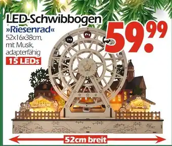 Wreesmann Led-schwibbogen riesenrad Angebot