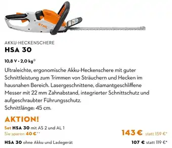 STIHL Akku-heckenschere Angebot
