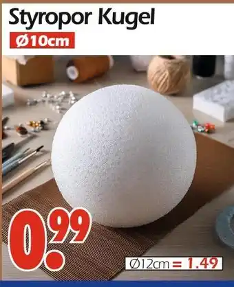 Wreesmann Styropor kugel Angebot