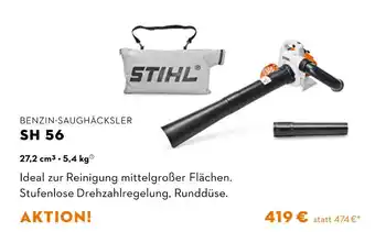 STIHL Benzin-saughäcksler sh 56 Angebot
