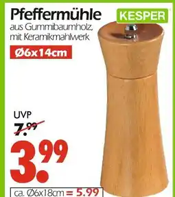 Wreesmann Kesper pfeffermühle Angebot