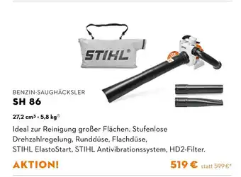 STIHL Stihl benzin-saughäcksler sh 86 Angebot