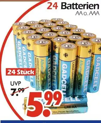 Wreesmann Gadcell batterien aa Angebot