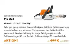 STIHL Stihl benzin-motorsäge ms 231 Angebot