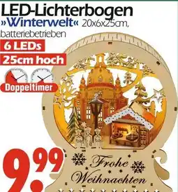 Wreesmann Led-lichterbogen winterwelt Angebot