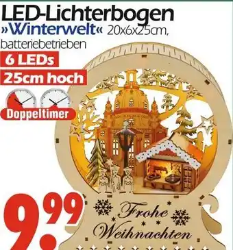 Wreesmann Led-lichterbogen winterwelt Angebot