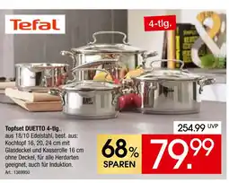 Zurbrüggen Tefal topfset duetto 4-tlg Angebot
