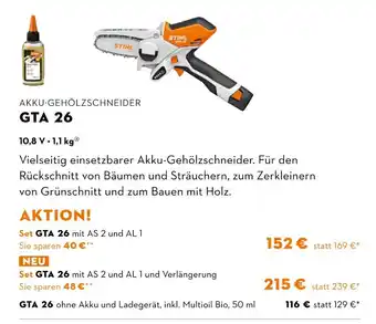 STIHL Stihl gta 26 akku-gehölzschneider Angebot