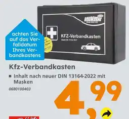 Globus Baumarkt Kfz-verbandkasten Angebot