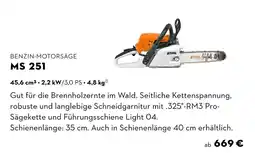 STIHL Stihl ms 251 benzin-motorsäge Angebot