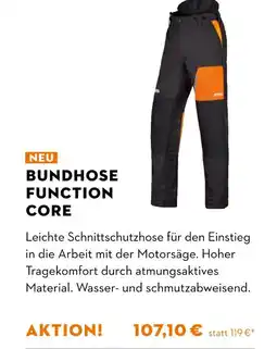 STIHL Bundhose function core Angebot