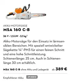 STIHL Stihl msa 160 c-b Angebot