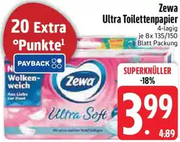 Edeka Zewa Ultra Toilettenpapier Angebot