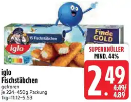 Edeka iglo Fischstäbchen Angebot