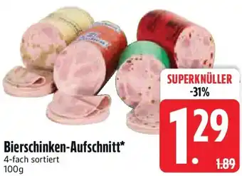 Edeka Bierschinken-Aufschnitt Angebot
