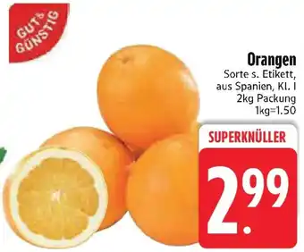 Edeka Orangen Angebot