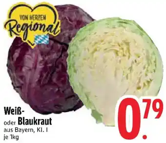Edeka Weiß- oder Blaukraut Angebot
