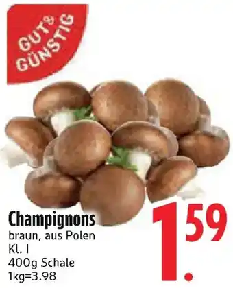 Edeka GUTS GÜNSTIG Champignons Angebot