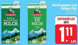 Edeka Berchtesgadener Land Haltbare Milch Angebot