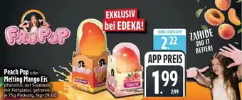 Edeka Peach Pop oder Melting Mango Eis Angebot
