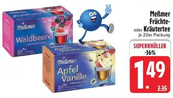 Edeka Meẞmer Früchte- oder Kräutertee Angebot