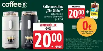 Edeka Kaffeemaschine „The Globe" Angebot