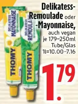 Edeka Delikatess- Remoulade oder -Mayonnaise Angebot