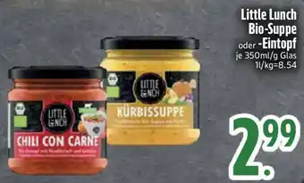 Edeka Little Lunch Bio-Suppe oder -Eintopf Angebot