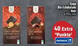 Edeka Gepa Bio-Schokolade Noir Angebot