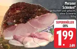 Edeka Meraner Schinken Angebot