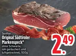 Edeka Senfter Original Südtiroler Markenspeck Angebot