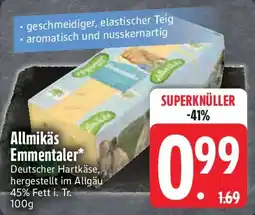 Edeka Allmikäs Emmentaler Angebot