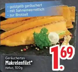 Edeka Geräuchertes Makrelenfilet Angebot