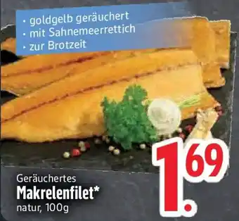 Edeka Geräuchertes Makrelenfilet Angebot