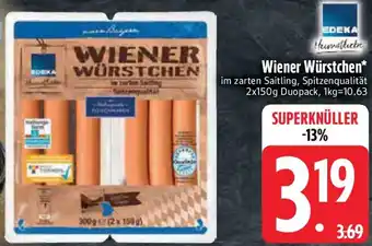 Edeka Wiener Würstchen Angebot