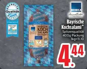 Edeka Bayrische Kochsalami Angebot